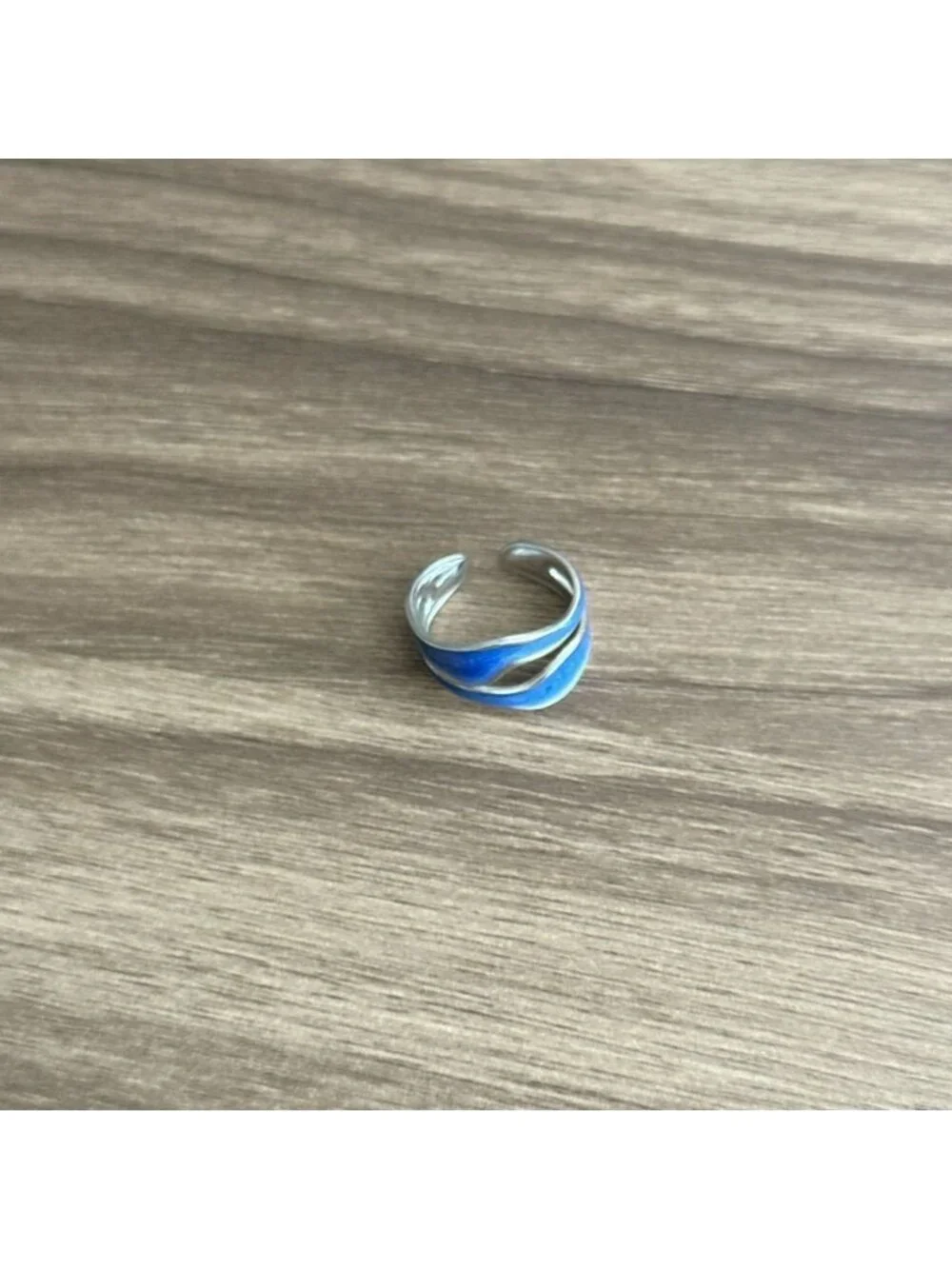 Blue wave Ring Q973